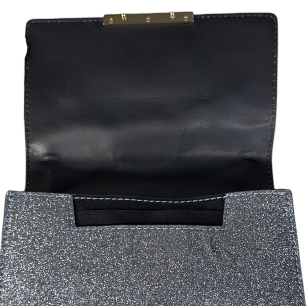 Kate Spade Storybook Lining Glitter Burgess Court Convertible Crossbody Bag - Picture 12 of 17